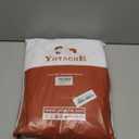 Yotache White Magnetic Screen Door Fit 72" x 80" Doors, Screen Size 74" x 81" Double Door Net Curtain for Sliding Door