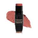 Nudestix Nudies Blush Stick 3-in-1 Cream Blush for Cheeks, Eyes & Lips with Built-In Brush | Soft Matte Finish for a Natural Flush