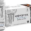 Monster Energy Zero Ultra, Sugar Free Energy Drink, 15 Ounce, No BBD Marks