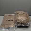 Bedsure Full Comforter Set Brown - Bed in a Bag Full Size Bedding Set 7 Pieces, GentleSoft Pintuck Bed Set Gift for Family, All Season Down Alternative Comforter with Sheets, Pillowcases & Shams