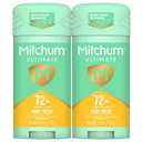 Mitchum Ultimate 72H Odor Protection Women’s Antiperspirant & Deodorant, Invisible Solid, Pure Fresh, 2 Pack