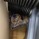 Air Stepper Exercise Machine with Resistance Bands, Stair Stepper with LCD Monitor, Adjustable Resistance Cardio Trainer for Home Workout, Compact Fitness Equipment, 300 lbs Weight Capacity (Beige)