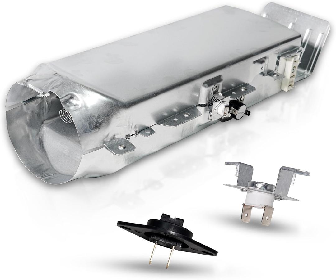 DC93-00154A Heating Element for Dryer Samsung Dryer (3 Wire), Include dc47-00032a Dryer Heating Element DC96-00887a Part Replaces AP5582094 PS4216214 3282568 DV45K6500EV/A3 DV48J7770EP/A2