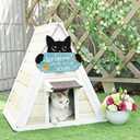 Funny Black Cat Wooden Decoration,Welcome Hope You Like Cats Decor,Cat Wall Decor,Cats Lovers Gifts,Kitty Door Hanger,Kitten Wooden Plaque,Cute Pet Wall Hanging Sign for Porch Yard Bedroom Home (Blue)