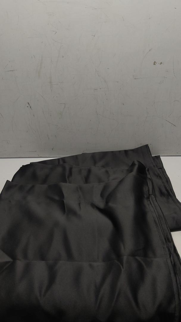 Black Curtains size 42 x 64 in 2 Pcs  Black Curtains size 42 x 64 in 2 Pcs
