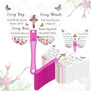 Burbell Church Fans Handheld Bulk Butterfly Christian Religious Church Plastic Fans Bible Verse Scripture Gifts for Women Men Decoration Christian Religious Gift Burbell Church Fans Handheld Bulk Butterfly Christian Religious Church Plastic Fans Bible Verse Scripture Gifts for Women Men Decoration Christian Religious Gift