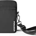 Small Crossbody Bag with Longer & Wider Adjustable Strap for Women & Men, Lightweight Travel Purse, Shoulder Handbag