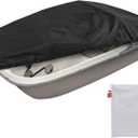 Pedal Boat Cover,600D PU Waterproof,for 3 or 6 Person Paddle Boat, Black