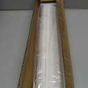 UNISHADES 100% Blackout Cordless Roman Shades for Indoor Windows & French Doors, 34 1/4" W 48" H - Blackout - Natural