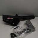 Extreme Max 5001.5831 Pivoting Fold Down Hitch Mount Spare Tire Carrier for 2" Receivers, Black