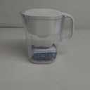 Brita Water Filter Pitcher for Tap and Drinking Water with 1 Standard Filter, Lasts 2 Months, 6-Cup Capacity, BPA Free, White