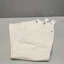 Forever 21 Women's Eyelet Wide-Leg Jeans (30, Vanilla)