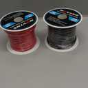 10 Gauge Marine Wire 10 AWG Marine Grade Wire Include 10 Gauge 30FT Red & 30FT Black,10AWG Tinned Copper Boat Electrical Cable for Automotive Boat Speakers Lighting Solar Outdoor RV Camper Trailer,2 pc
