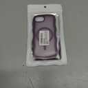 Hualele Magnetic for iPhone 13 & iPhone 14 Case, Compatible with MagSafe, Military Grade Dropproof Translucent Matte Back Cute Curly Wave Edge Slim Phone Case,Dark Purple