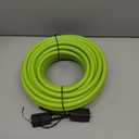 Hourleey Pressure Washer Hose 50 FT, 3600 PSI Flexible Kink Resistant Power Washer Hose Replacement, 1/4" Quick Connect Pressure Hose Extension, Green