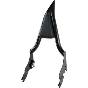 YHMOTO Detachable Sissy Bar Passenger Backrest 22" Inch Rear Pad Fit for Harley Touring Models 2009-2022 Road King Ultra CVO Limited Street Glide Road Glide Electra Glide (Black) (Black Backrest Sissy Bar)