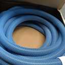 Poolmaster Manual Pool Vacuum Hose, 40 Ft x 1-1/2 for Inground & Above Ground Pools, Not for Automatic Cleaners, Kink-Free, Heavy Duty Pool Cleaner Hose with Swivel Cuff Made in USA