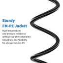 Cat 8 Ethernet Cable 300FT,High Speed 40Gbps,2000Mhz,26AWG,Gold Plated RJ45 Connector,for Outdoor&Indoor,for/PC/Modem/Router/Gaming,Faster Than Cat7/Cat6/Cat5