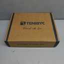 8x10 Picture Frame 4 Pack, Textured Natural Wood, HD Tempered Glass, Gallery Photo Frame, Table or Wall Display