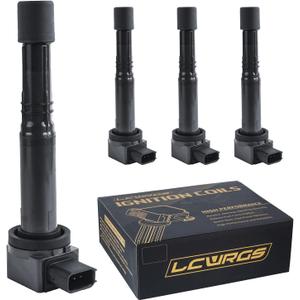 Set of 4 Ignition Coil Pack Fits for L4 2.4 2.0 2002 2003 2004 2005 2006 2007 2008 2009 Honda CRV Accord Civic SI Element S2000 Acura RSX CSX Coil Pack Replaces UF311 UF583 C1382