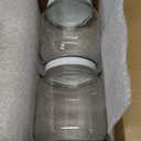 64 oz Mason Jars Wide Mouth - 1/ 2 Gallon Glass Jar with Lid - Large Mason Jar for Canning, Brewing, Pickling, Storage - Big Mason Jar Made in USA (2 Pack)