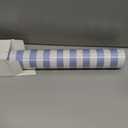 Blue and White Striped Peel and Stick Wallpaper 16.5" x 196.9"