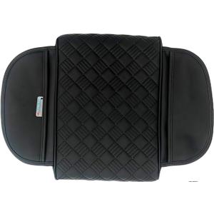 Car Armrest Cushion, Console Covers for SUV, Car Center Console Cover, Arm Rest Cover for Car, Long-Lasting, Soft and Comfortable, Suitable for Most Cars (Black)