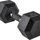 CAP Barbell Coated Hex Dumbbell Weight - Single | 30 lbs | Multiple Options