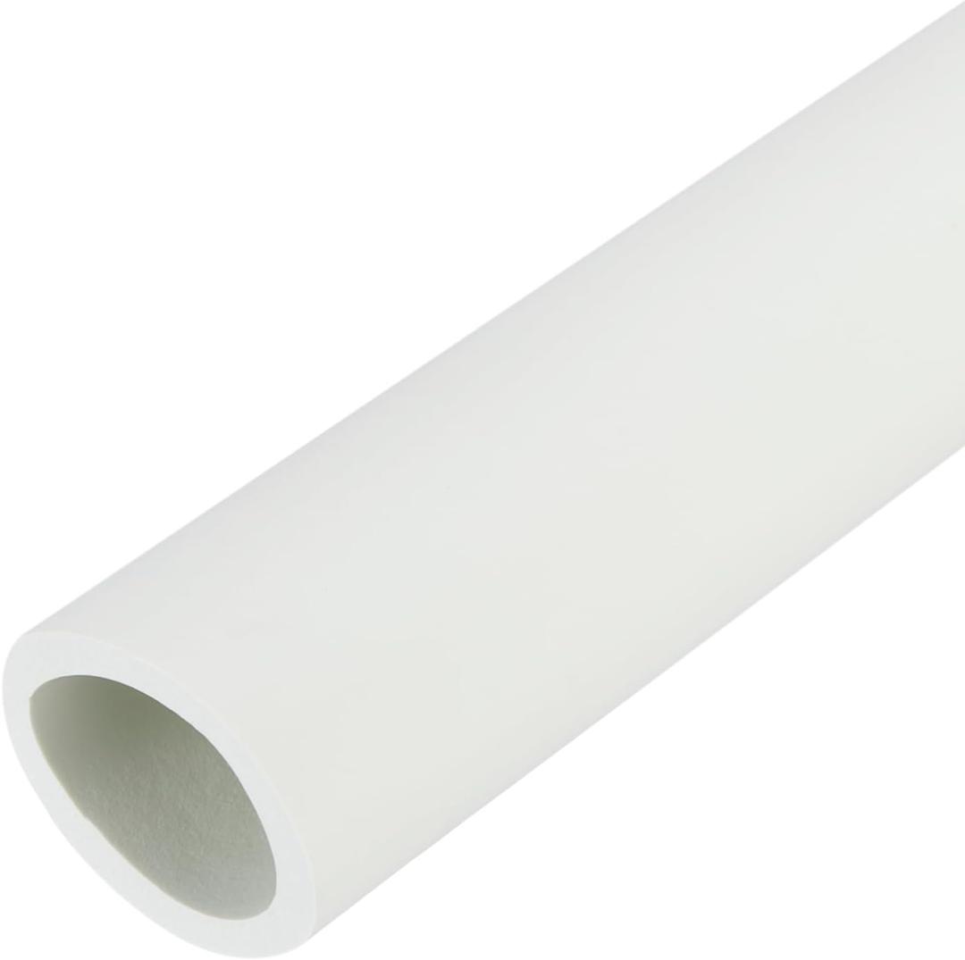 MECCANIXITY Pipe Insulation Foam Tube Lagging Insulation Pipe 32mm(1 1/4") ID 42mm OD 20" Heat Preservation for Handle Grip Support,White