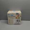 Baby Food Maker Bellababy Baby Food Processor, Puree Blender Steamer with Reversible Steam Basket, One Button Easy Operation & Large Opening for Easy Cleaning (grey)