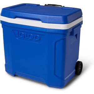 Igloo Hard Coolers | Profile II Series | Insulated Ice Chests | Roller Cooler with Wheels, 28 Qt