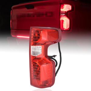 Rear Tail Lights Assembly Fit Chevy Silverado 1500 2019 2020 2021 2022 2023 Chevrolet HD 2500HD 3500HD with Bulb & Harness Passenger Side Right RH 84752979 Rear Tail Lights Assembly Fit Chevy Silverado 1500 2019 2020 2021 2022 2023 Chevrolet HD 2500HD 3500HD with Bulb & Harness Passenger Side Right RH 84752979