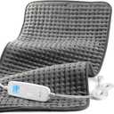 CooCoCo 17x33 Large Heating Pad for Back, HSA Approved Items for Mom Dad, Electric Heated Pad for Neck Shoulders Period Cramps, FSA Eligible Heat Pad, Auto Off, 10ft Cord