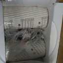 20" Small Bedside Table Lamps for Bedroom Set of 2, Modern Lamps for Night Stands, Farmhouse Table Lamps for Living Room, Home Office and Hallways,White