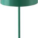 Creative Co-Op Large Metal LED Table Lamp with Inline Switch, Green Finish