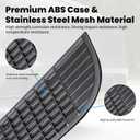 Air Vent Cover for Tesla Model Y Juniper 2025 2026, Air Intake Protective Cover Air Intake Vent Grille Cover (Not fit 2026 Standard)