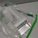 12-inch Humane Mouse Trap Cage Indoor and Outdoor for Home, Mice Traps Live Rat Trap, Extended Chipmunk Squirrel Rodent Animal Rat Traps for Outside Motel, Sensitive Pedal Trigger(Transparent)