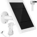 for Ring Doorbell Solar Panel - 4W Charger, Compatible with Battery Doorbells, Type-C Charging Port, 9.84ft Cable (White)