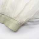 ZAKIA Women's Skirt Real Natural Feather Feather Skirt Casual (White, L)