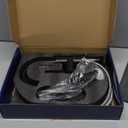 RKF Single-Handle Bathroom Sink Faucet, Swivel Spout, with Pop-up Drain with Overflow and Supply Hose,Bar Sink Faucet,Small Kitchen Faucet Tap,Matte Black,BF3501P-MB