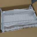 REALINN Under Sink Organizer, Pull Out Cabinet Organizer 2 Tier Slide Out Sink Shelf Cabinet Storage Shelves, Under Sink Storage for Kitchen Bathroom Cabinet, White, 1 Pack