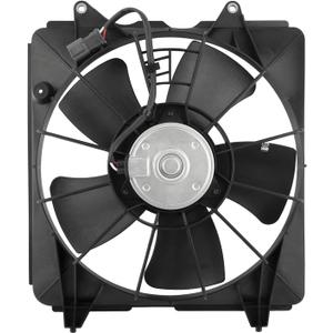 620-253 Left Engine Radiator Cooling Fan for Honda Civic 2006-2011 1.8L Automatic Transmission, 19020RCJA01 19015RNAA01 HO3117100