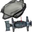 Chassis Dustproof Rock Dirt Resist Guard Cover Black for Traxxas 1/6 XRT