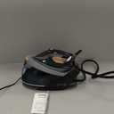 Steam Station for Clothes with LED Screen, 1800W Steam Iron Ceramic Soleplate, Auto Shutoff, Self-clean, Anti-drip, 50.72oz Removable Water Tank Ironing Steamer for Various Fabrics, Blue