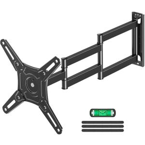ELIVED Long Arm TV Wall Mount for Most 14-42 Inch tvs & Monitors, 29.5 Inch Long Extension TV Mount Swivel and Tilt, Full Motion Wall Mount Bracket Fit Max VESA 200x200mm, Holds up to 44 lbs.