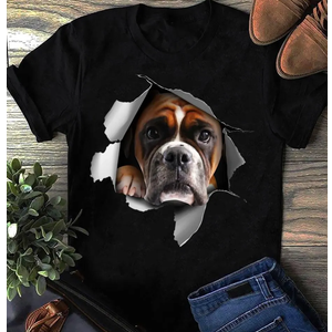 Boxer Dog T-Shirt: Funny Dog Lover Gift
Medium