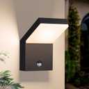 Lustrlach Motion Sensor Outdoor Light Fixtures Wall Mount,Exterior Wall Sconce, Porch Light, Garage Lights, Waterproof Motion Lights for Outside,Garden, Front Door, 1 Pack