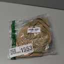 Kids Cotton Cross Back Aprons Children Chef Pure Child Apron with 2 Pockets for Baking Painting Cooking (One Size, Brown)