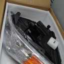 Headlights Headlamp Replacement for Sonata 2011-2014 Projector Headlight Clear Lens Amber Corner Pair Left and Right Side Replacement for HY2502159 HY2503159