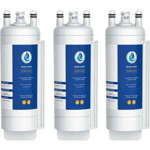 EDRARXD1 Water Filter Replacement for Whirlpool EDRARXD1, Everydrop Filter A, WRFF3536SZ, WRMF3636RZ, WRFF3436RZ, WRMF3636RV, WRMF3636RW, WRMF3636RB, 3 PCS